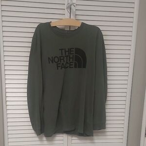 The North Face Olive Long Sleeve Tee